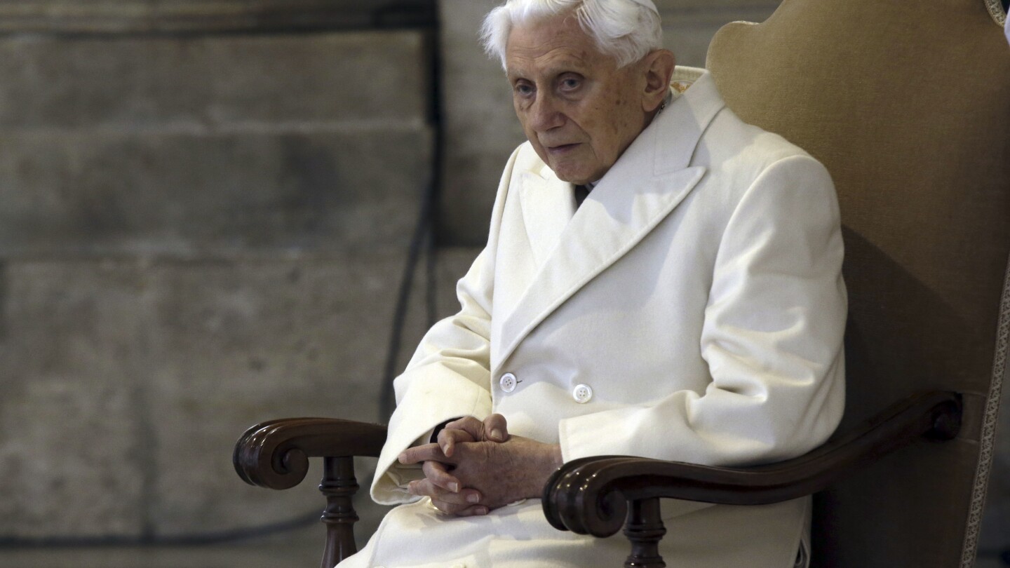 Vatican to publish never-before-seen homilies by Pope Benedict XVI during his 10-year retirement | AP News