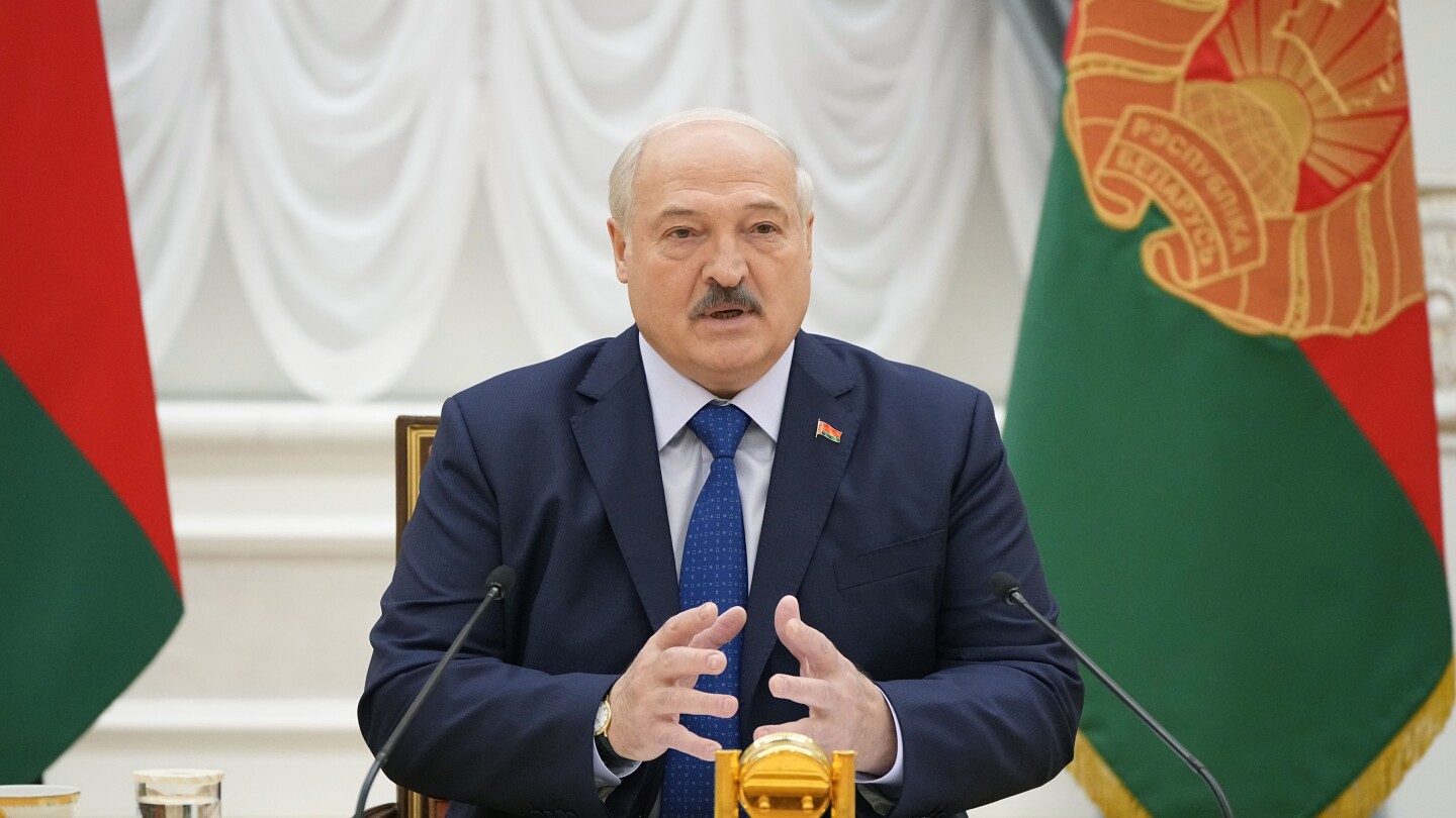 Belarus leader says Russian nuclear weapons shipments are completed, raising concern in the region | AP News