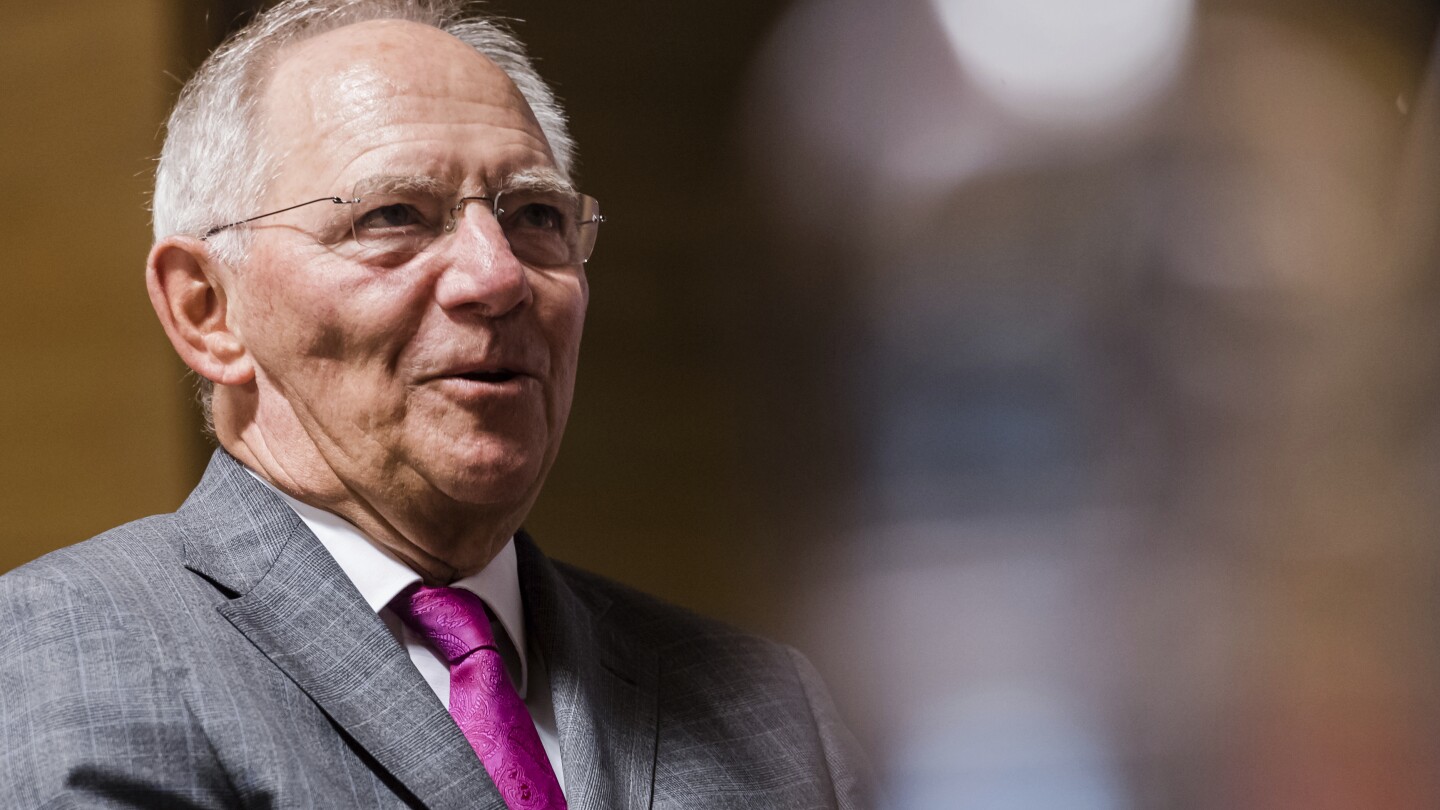 Wolfgang Schaeuble, German elder statesman and finance minister during euro debt crisis, dies at 81 | AP News