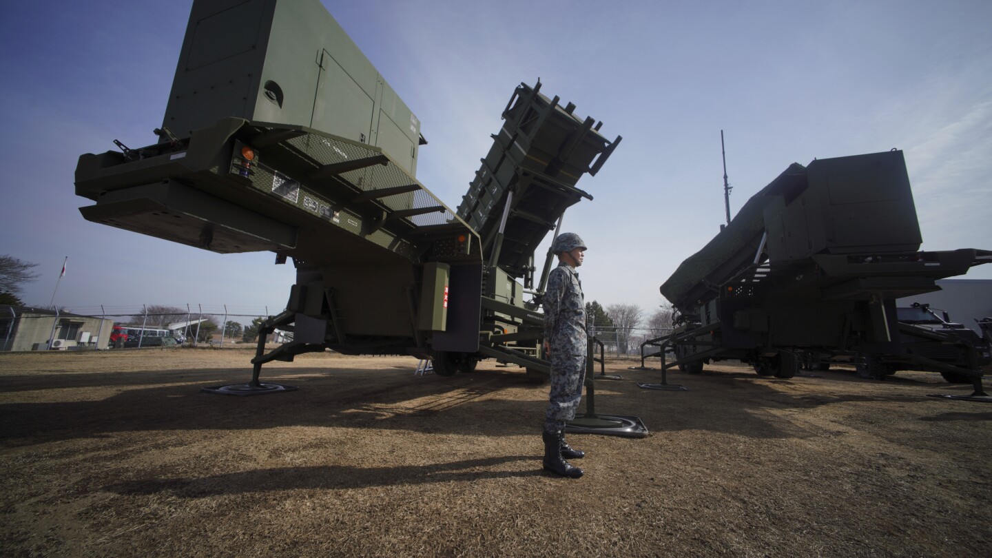 US ambassador thanks Japan for defense upgrade and allowing a Patriot missile sale to US | AP News