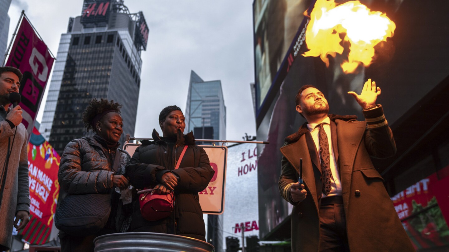 2023’s problems and peeves are bid a symbolic farewell at pre-New Year’s Times Square event | AP News