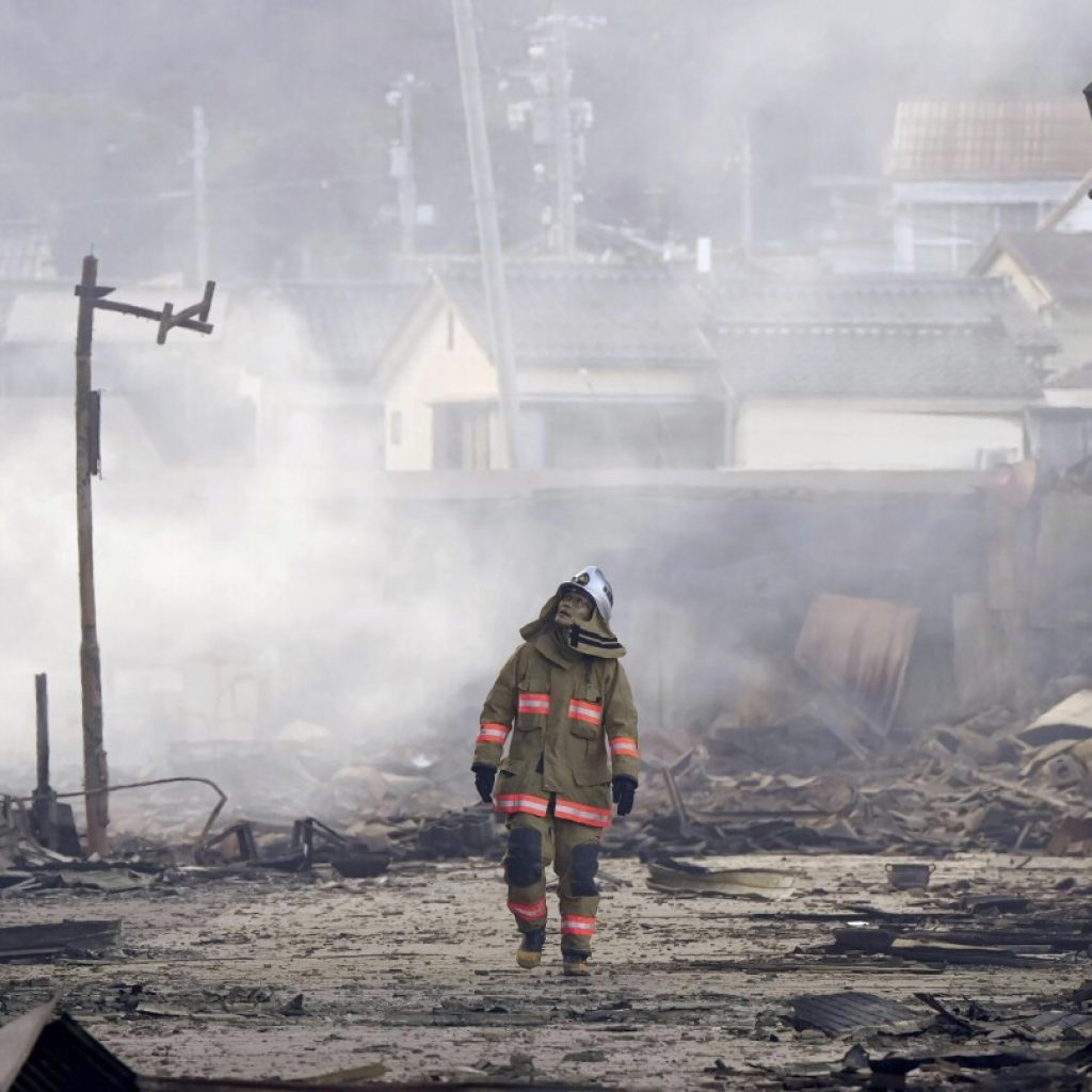 Japan earthquakes: Rescuers race against time as multiple dead. Follow the latest | AP News