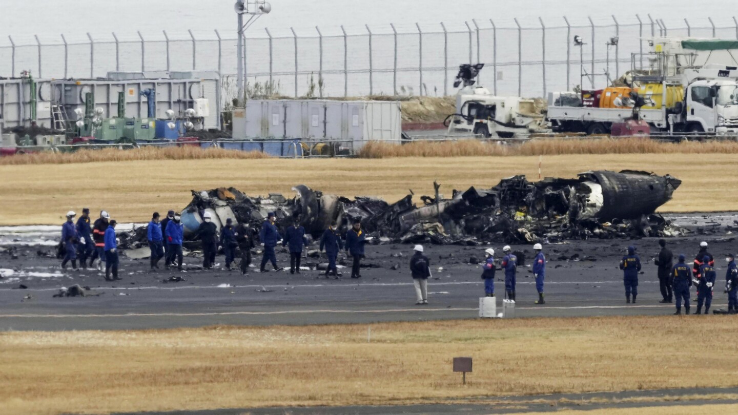 Japan plane crash: Police probe possible negligence | AP News