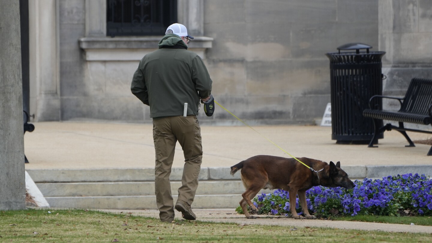 Bomb threats lead to brief lockdowns and the evacuation of multiple state capitols | AP News