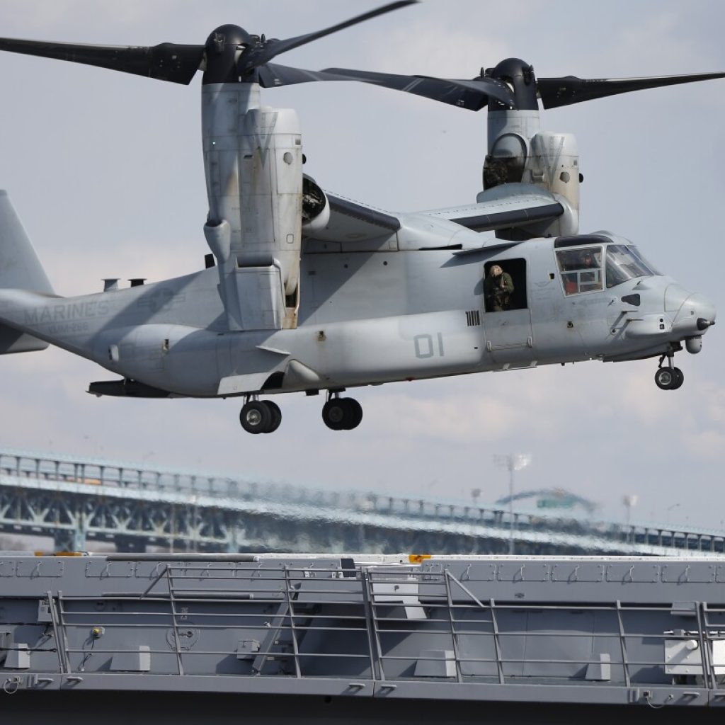 Osprey ‘black box’ from fatal Japan crash that killed 8 recovered with data intact, Air Force says | AP News