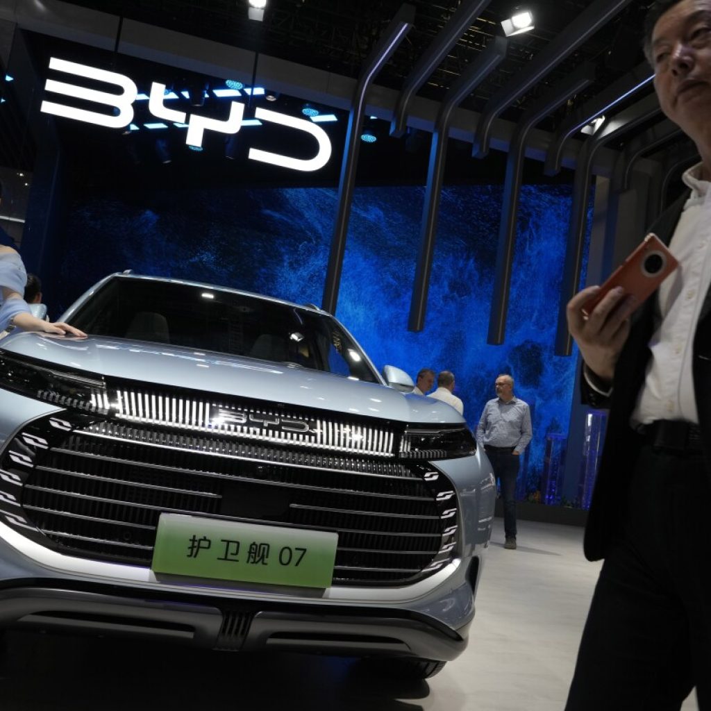 China’s BYD is rivaling Tesla in size. Can it also match its global reach? | AP News