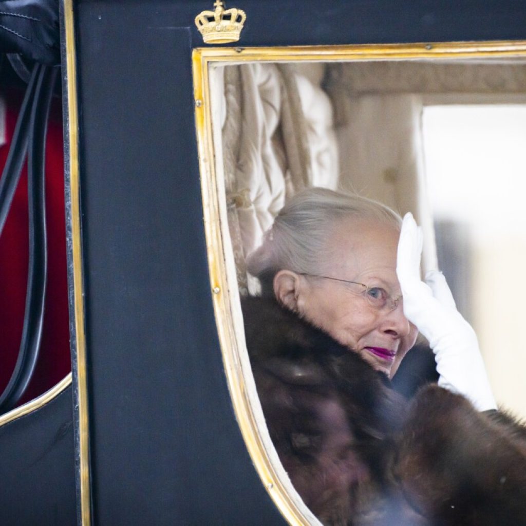 Denmark’s queen makes one last public appearance before stepping down in a rare abdication | AP News