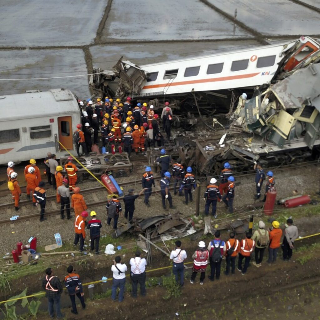 Indonesia train crash: At least 3 killed on Java island | AP News