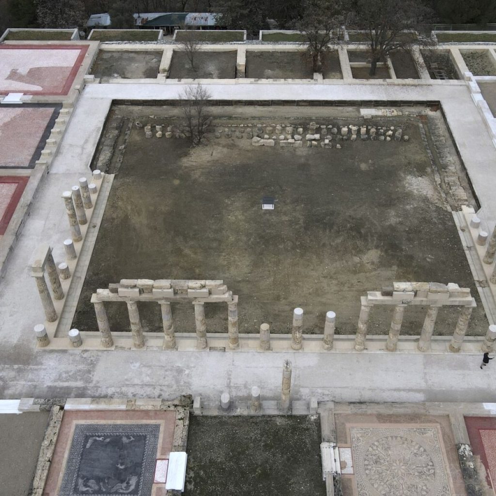 This is the palace where Alexander the Great was made king more than 2,300 years ago | AP News