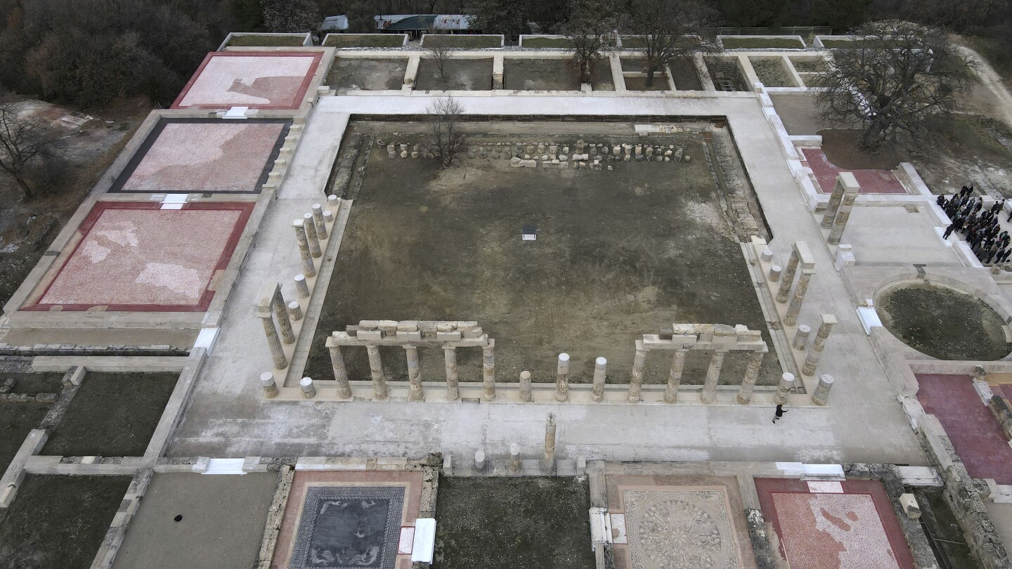 This is the palace where Alexander the Great was made king more than 2,300 years ago | AP News