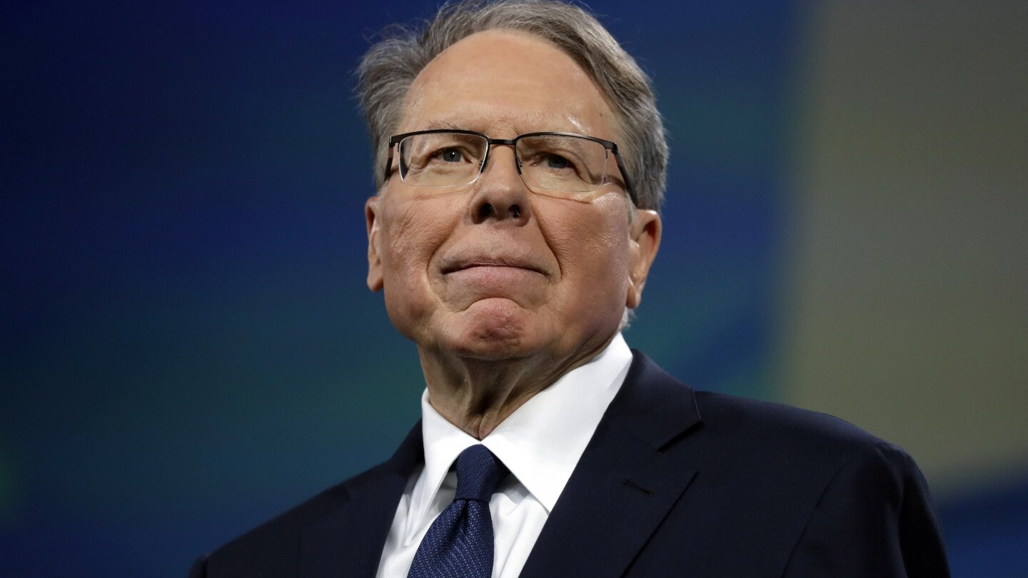 NRA chief Wayne LaPierre announces resignation ahead of trial  | AP News