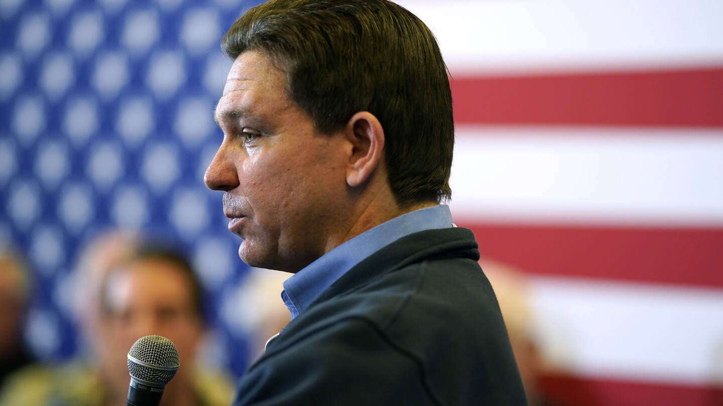 DeSantis’ State of the State address might be as much for Iowa voters as it is for Floridians | AP News