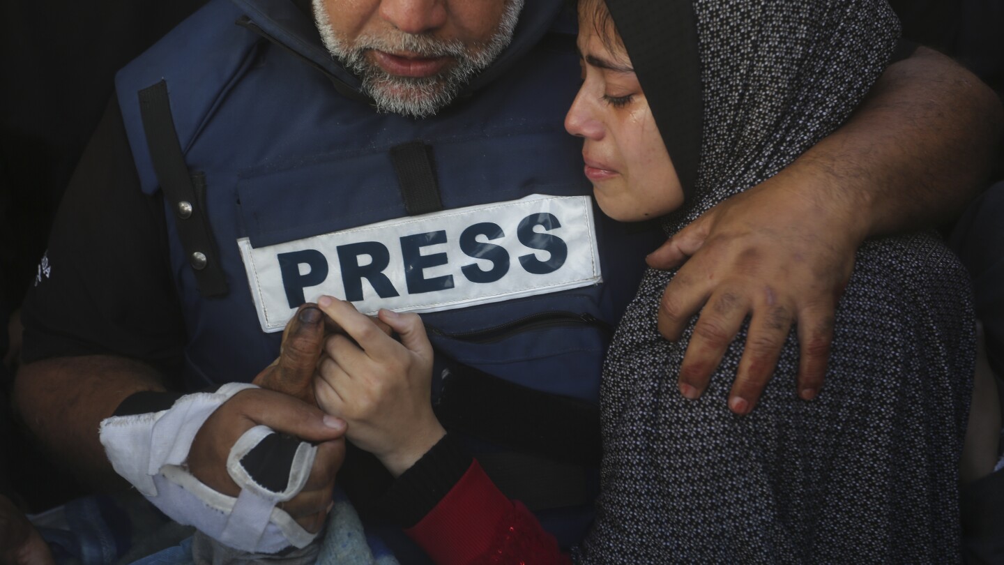 Son of veteran correspondent is the fifth member of his family killed by Israeli strikes on Gaza | AP News