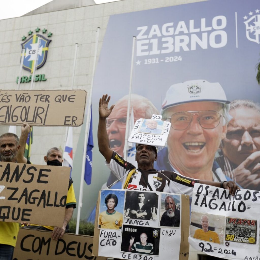 Mario Zagallo funeral: Brazil pays its last respects to World Cup great | AP News