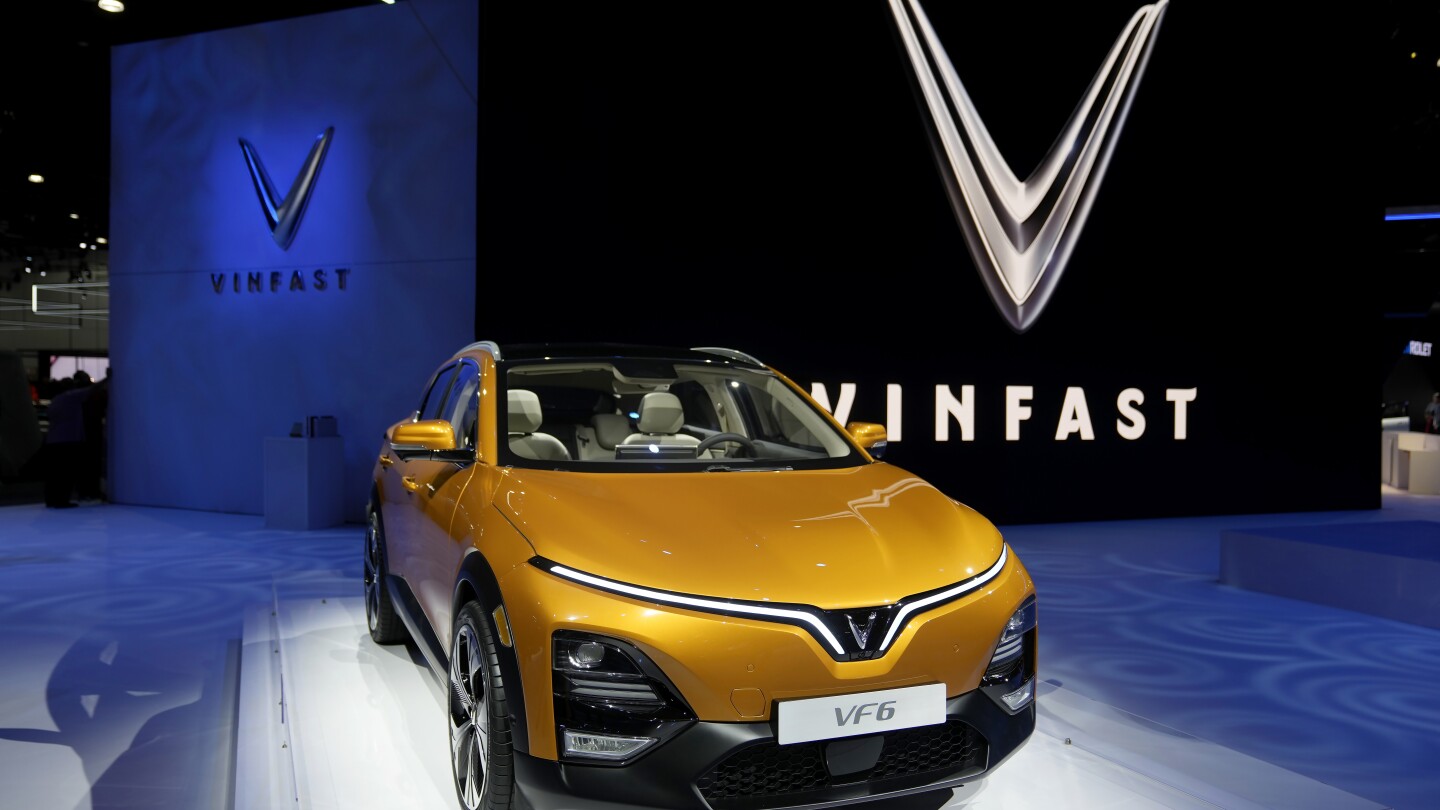 Vietnam’s VinFast to build a $2 billion EV plant in India as part of its global expansion | AP News