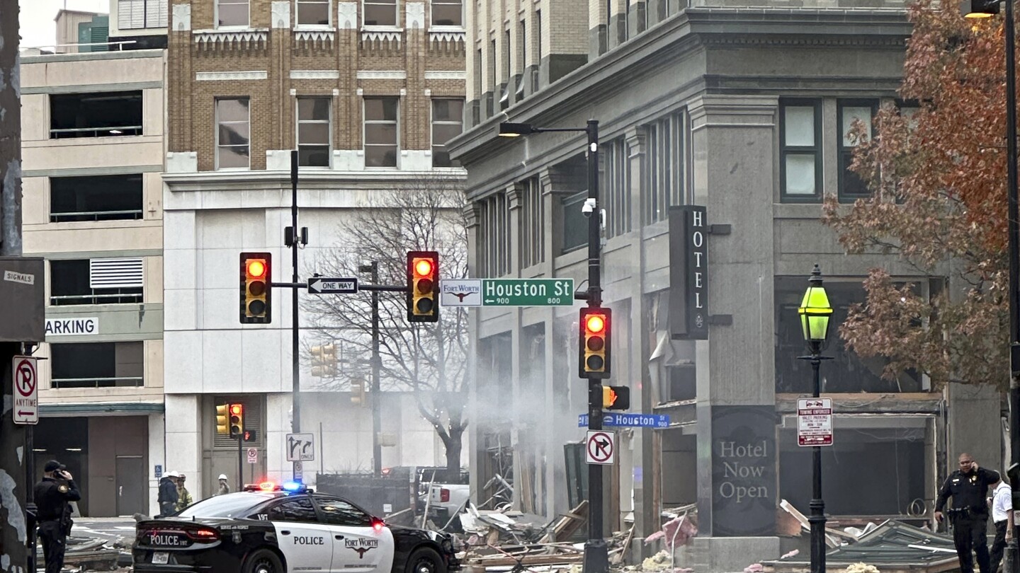 Fort Worth explosion: 20 people injured, left some trapped in basement before rescue | AP News