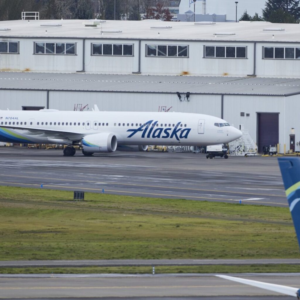 Alaska Airlines cancels flights on certain Boeing planes through Saturday for mandatory inspections | AP News