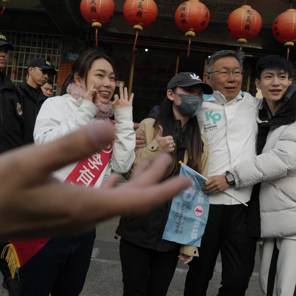 A non-traditional candidate resonates with Taiwan’s youth ahead of Saturday’s presidential election | AP News