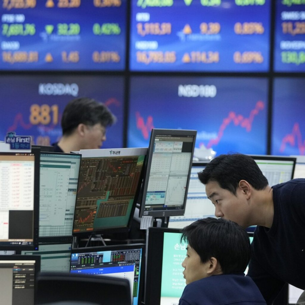 Stock market today: Asian shares rise after Wall Street nears record; markets eye inflation report | AP News