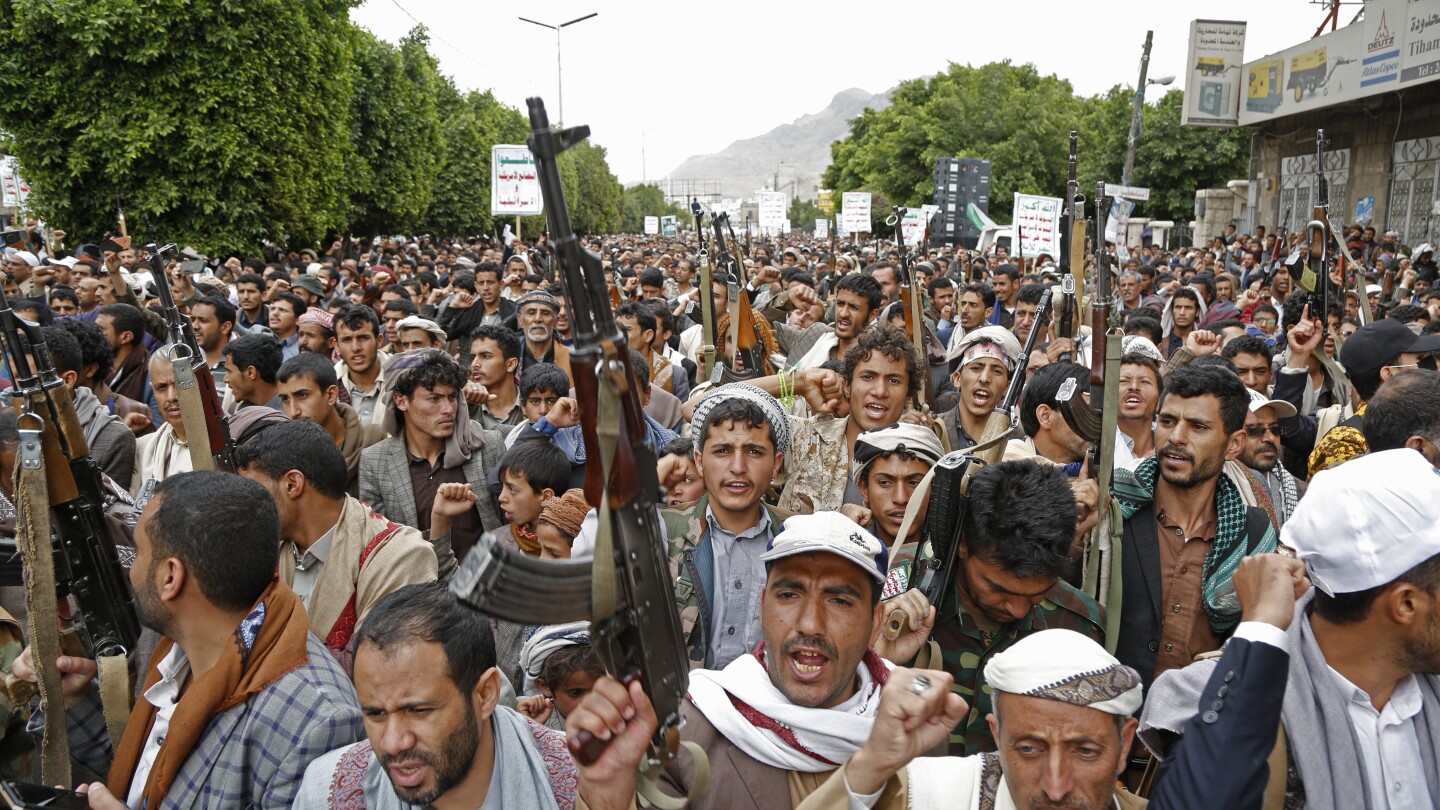 Who are the Houthis and why are the US, UK retaliating for their attacks? | AP News