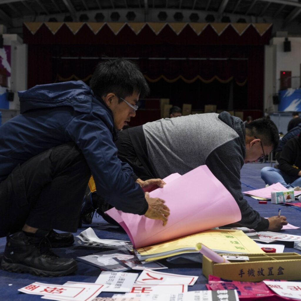 Taiwan prepares to elect a president and legislature in what’s seen as a test of control with China | AP News