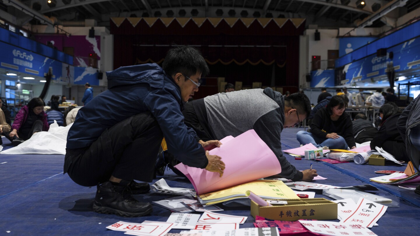 Taiwan prepares to elect a president and legislature in what’s seen as a test of control with China | AP News