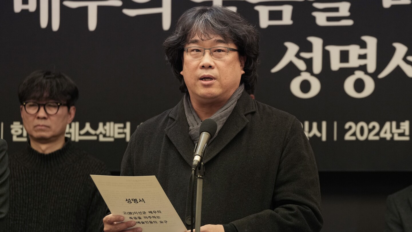 ‘Parasite’ actor’s death: Director Bong Joon-ho calls for thorough probe | AP News