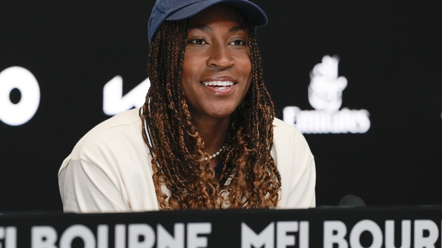 Coco Gauff enters the Australian Open as a teenage Grand Slam champion. The pressure is off | AP News