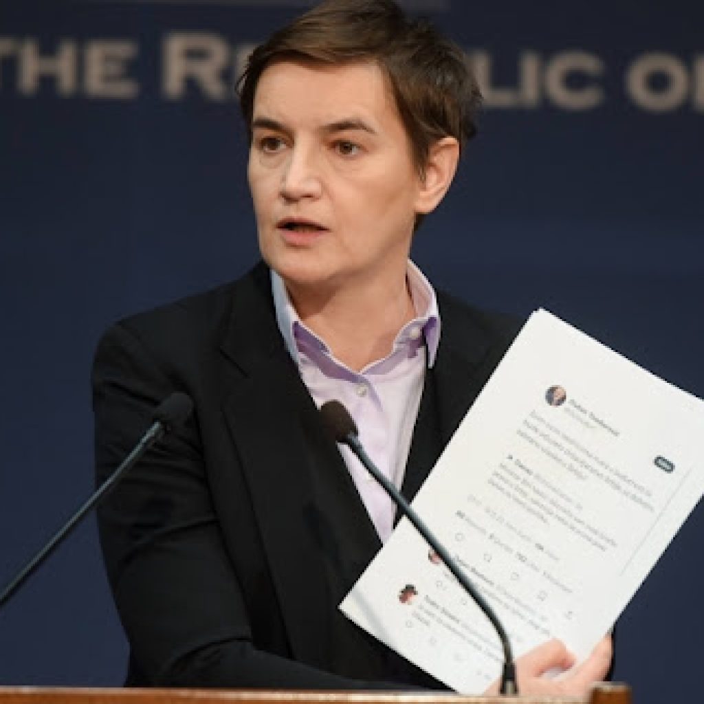 Brnabić: Dijalog sa Prištinom glavni fokus nove Vlade Srbije