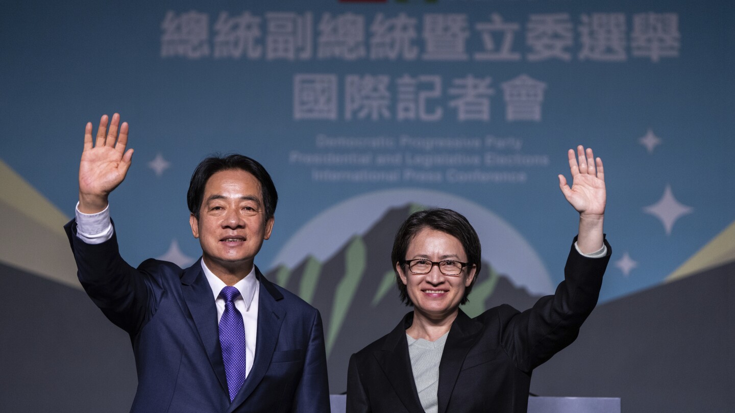 Taiwan president-elect Lai Ching-te has steered the island away from China | AP News