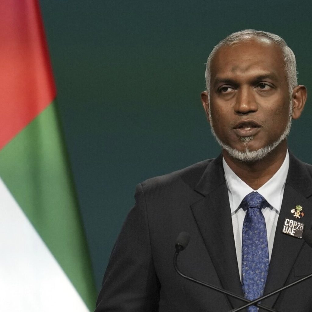 Maldives leader says his country’s small size isn’t a license to bully in apparent swipe at India | AP News