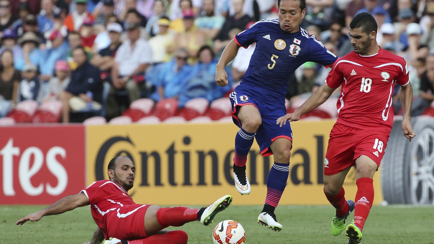 Palestinian soccer team set for its first test at Asian Cup against three-time champion Iran | AP News