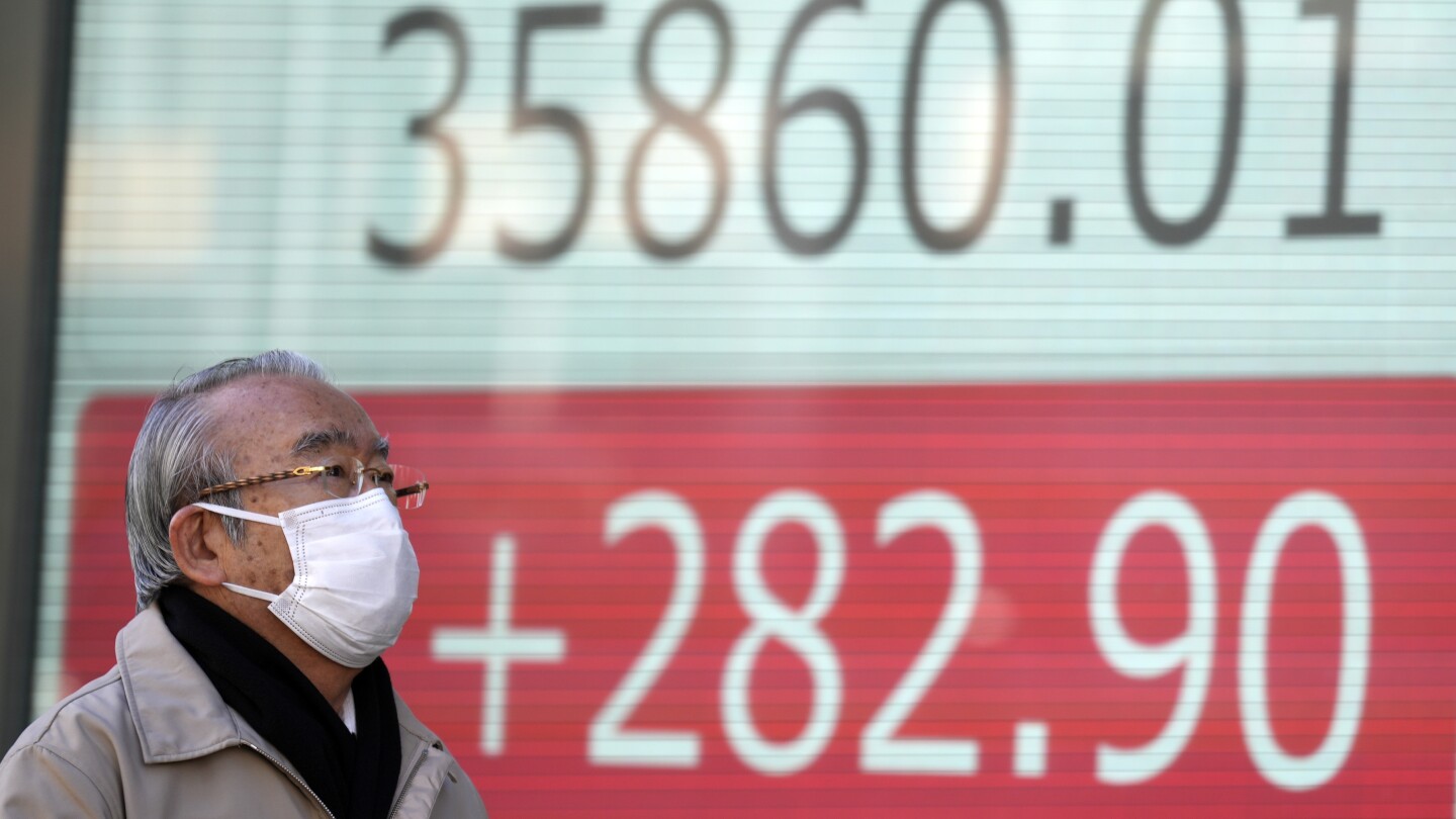 Stock market today: Asia stocks follow Wall Street higher, while China keeps its key rate unchanged | AP News