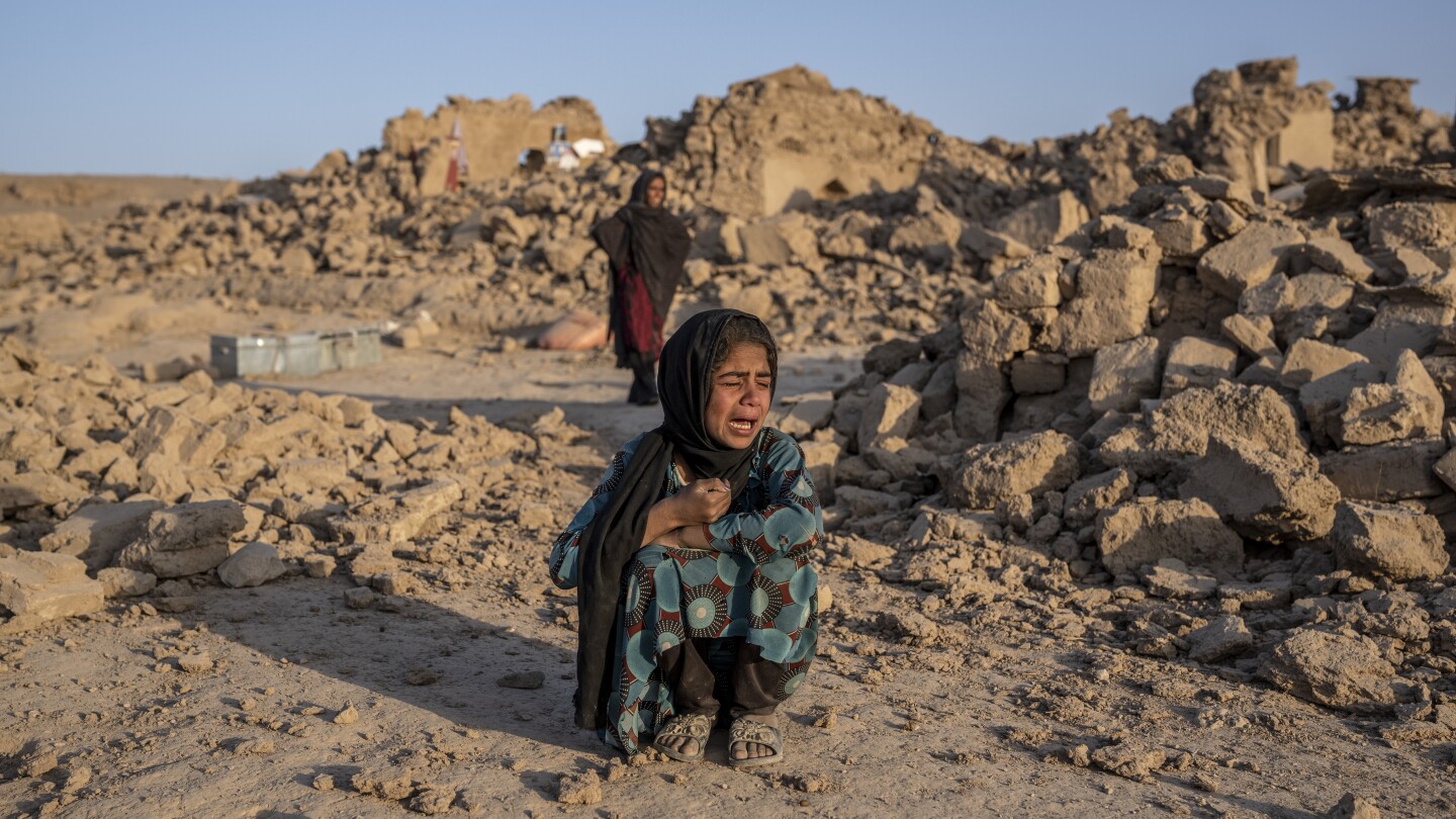 Almost 100,000 Afghan children are in dire need of support, 3 months after earthquakes, UNICEF says | AP News