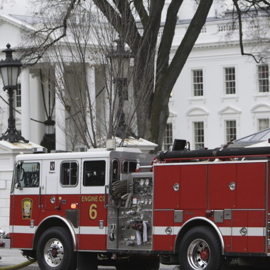 Fake 911 report of fire at the White House triggers emergency response while Biden is at Camp David | AP News