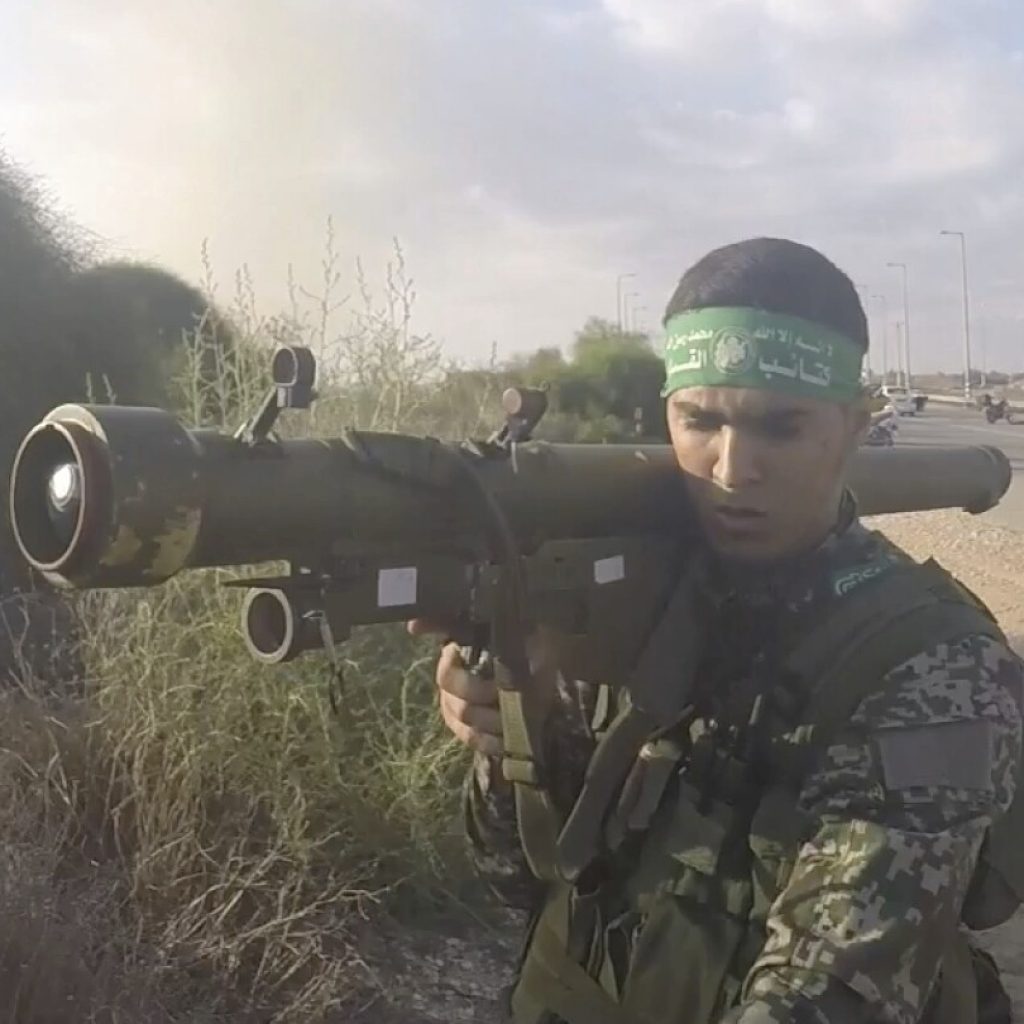 Who builds the weapons that Hamas fighters use | AP News