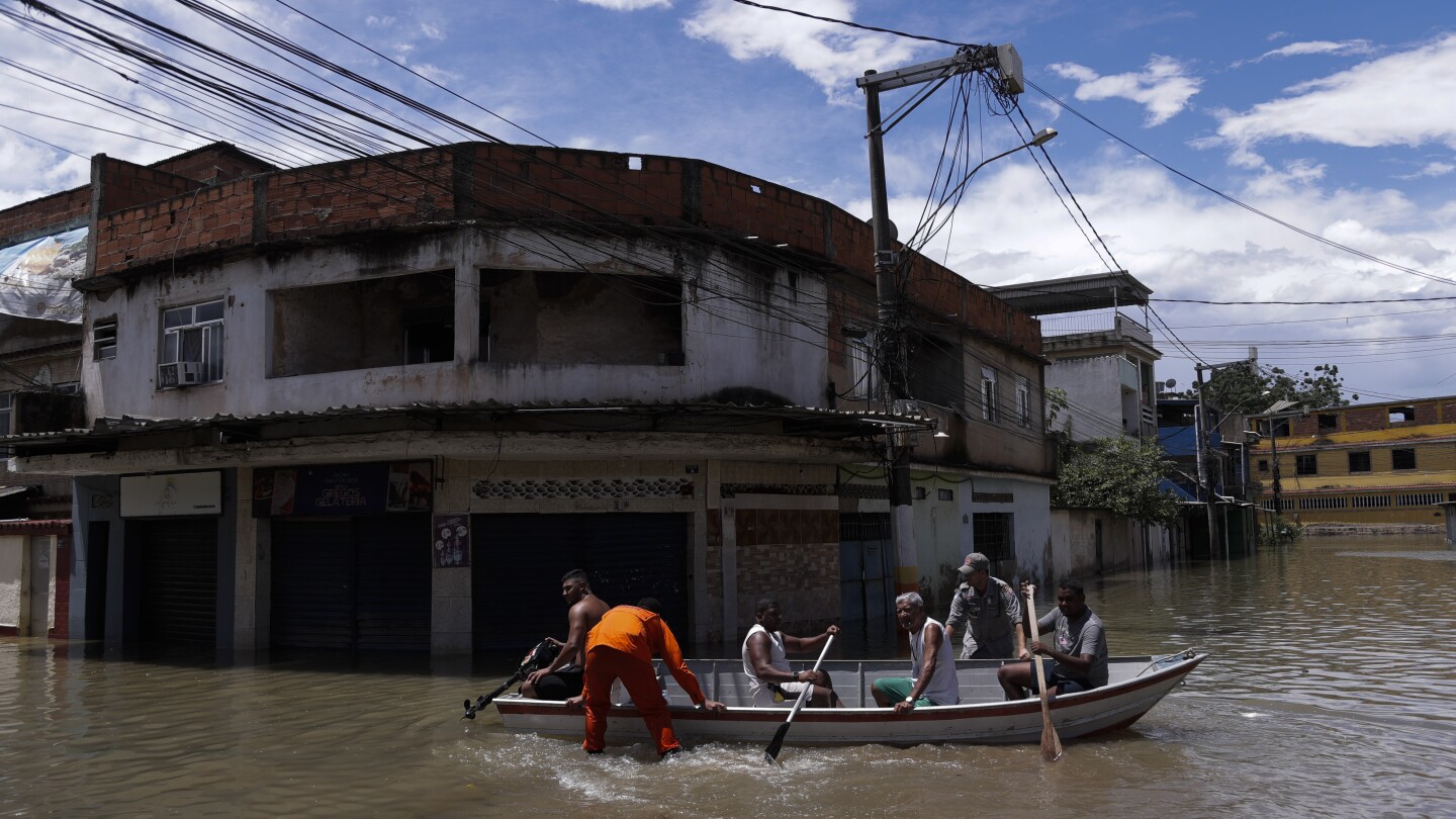 Brazil’s Rio de Janeiro state confronts flood damage after heavy rain kills at least 12 | AP News