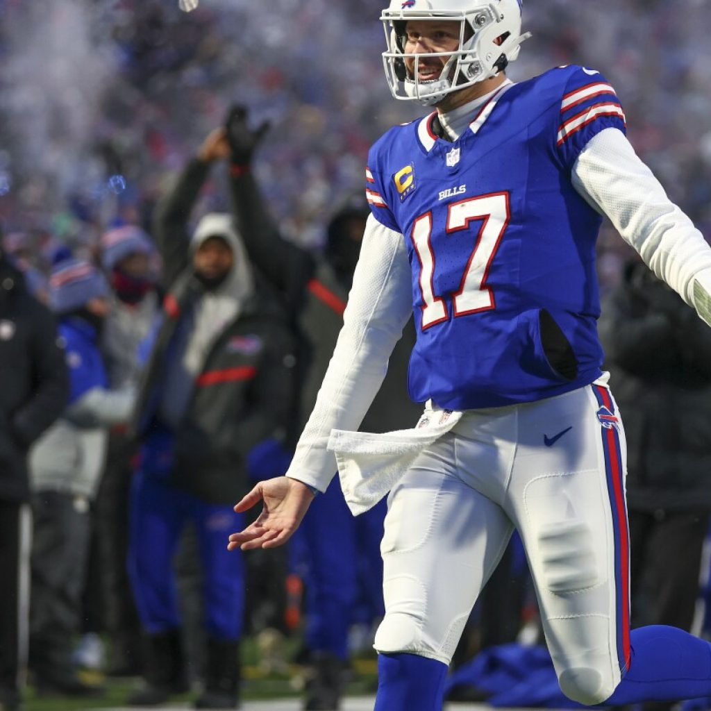 NFL playoffs: Josh Allen, Bills dispatch Steelers 31-17  | AP News