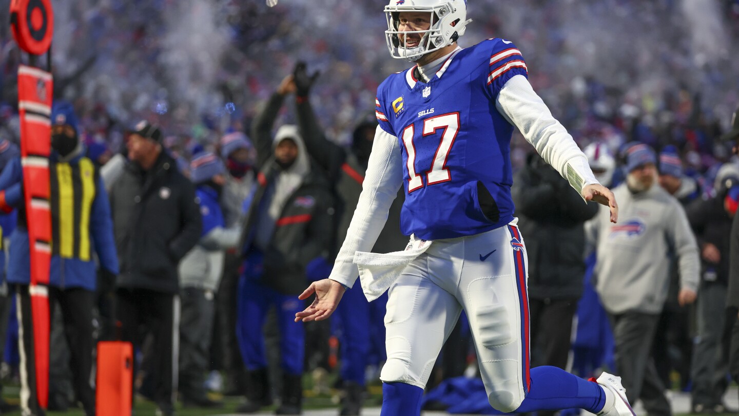 NFL playoffs: Josh Allen, Bills dispatch Steelers 31-17  | AP News