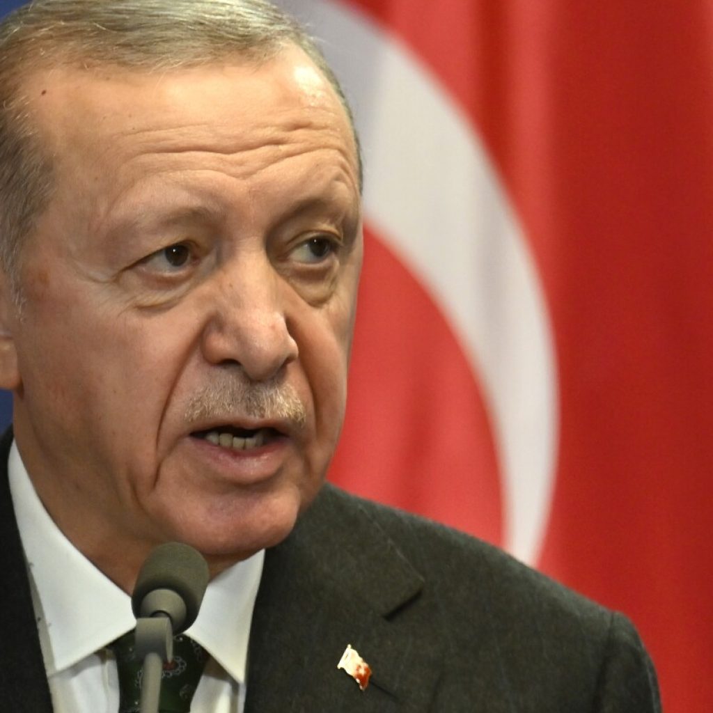 Turkey’s Erdogan vows to widen operations against Kurdish groups in Syria and Iraq | AP News