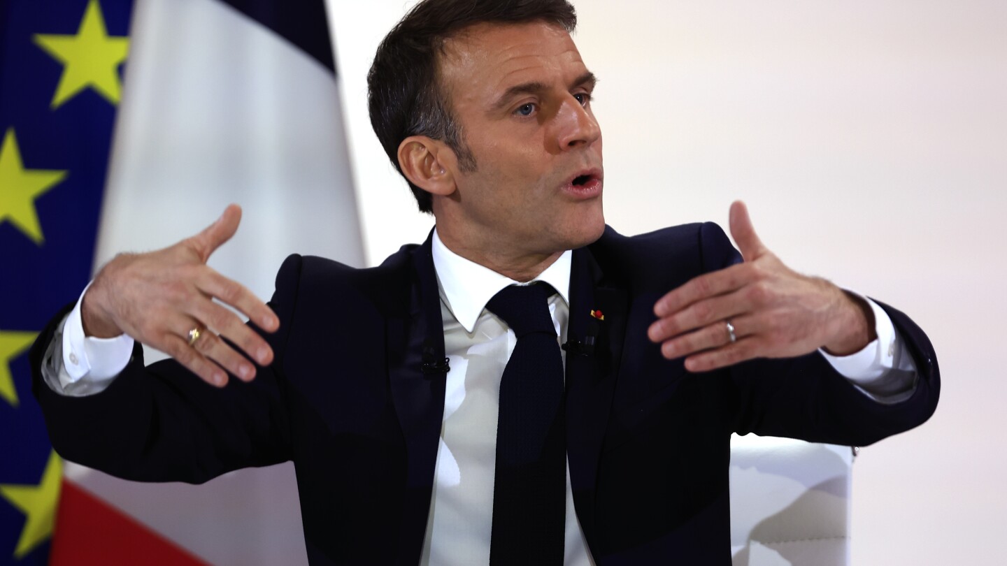 French President Macron uses broad news conference to show his leadership hasn’t faded | AP News