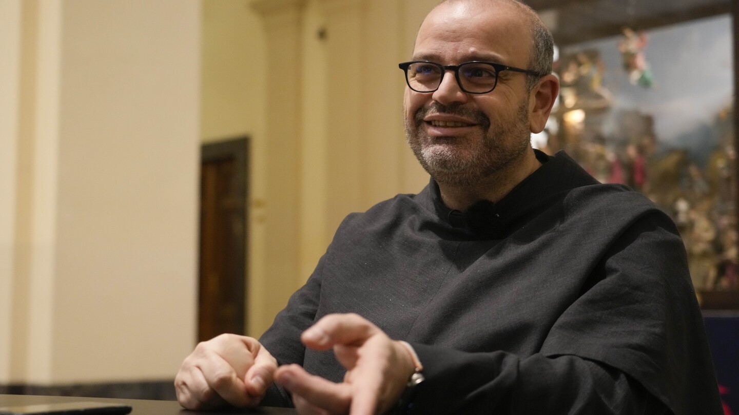 A Franciscan friar has Pope Francis’ ear on AI | AP News