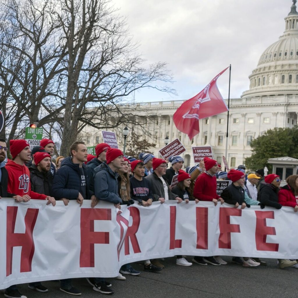 March for Life: Anti-abortion activists brace for challenges ahead | AP News