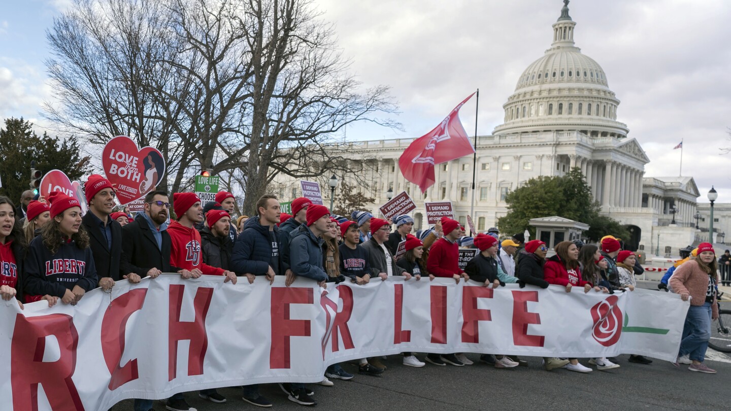 March for Life: Anti-abortion activists brace for challenges ahead | AP News