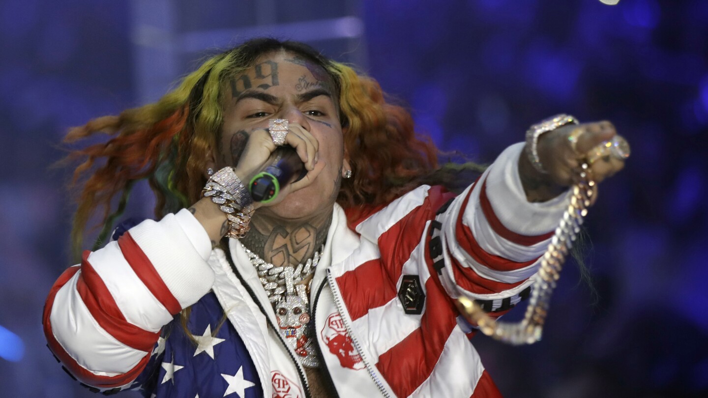 Dominican authorities arrest US rapper Tekashi 6ix9ine on domestic violence charges | AP News