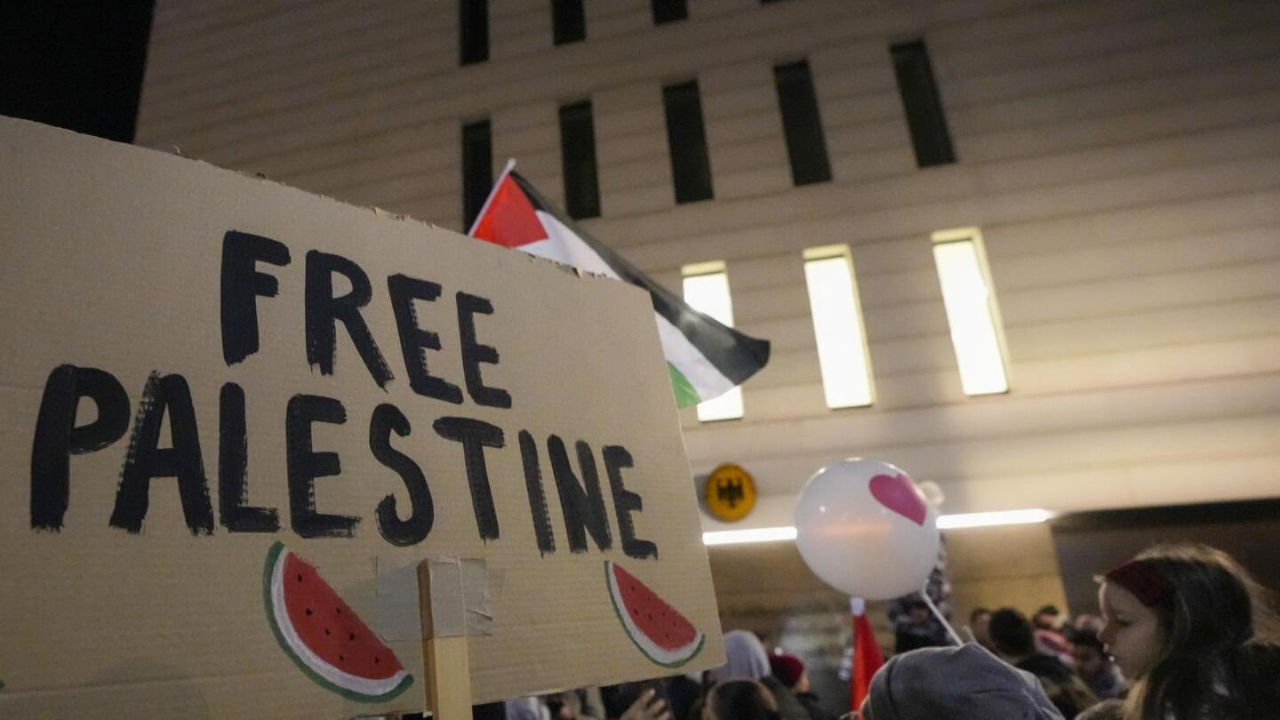 Watermelons, a Palestinian solidarity symbol | AP News