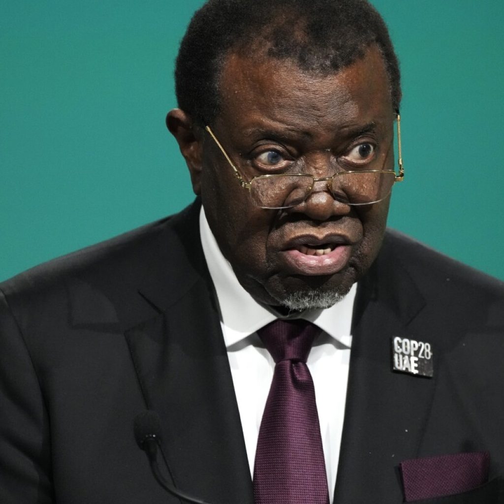 Namibian President Hage Geingob will start treatment for cancer, his office says | AP News