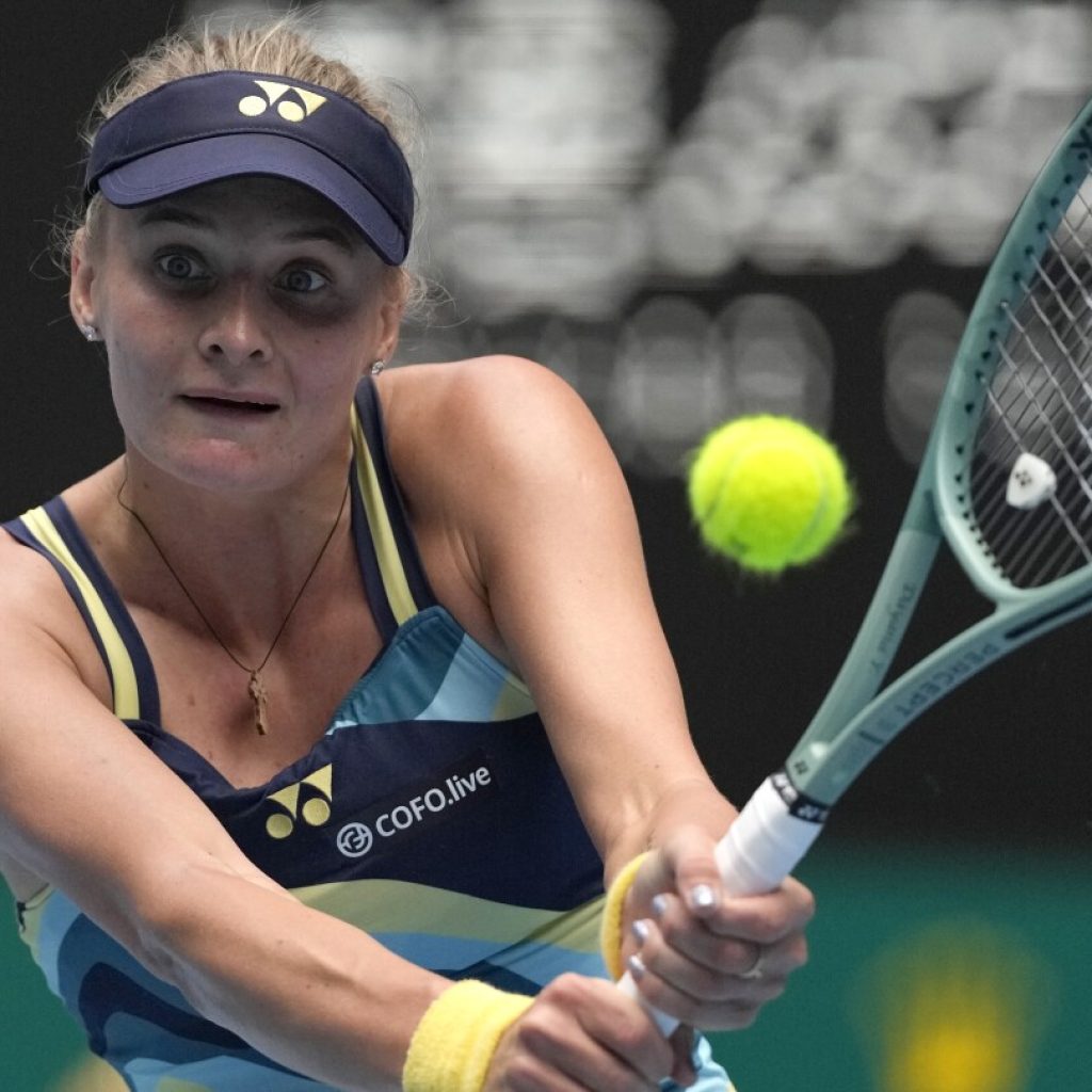 Ukraine’s Yastremska into fourth round at Australian Open | AP News