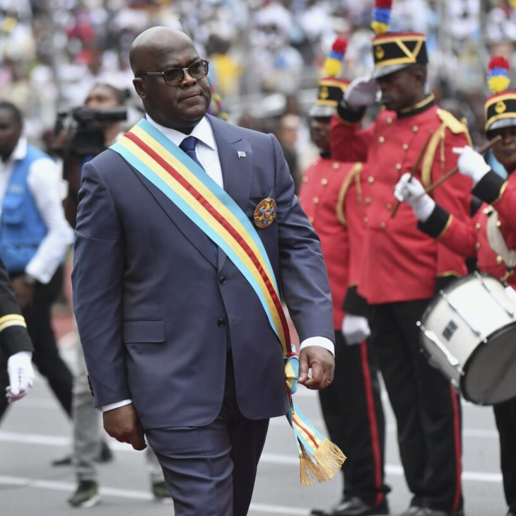 Congo’s President Felix Tshisekedi is sworn into office following his disputed reelection | AP News