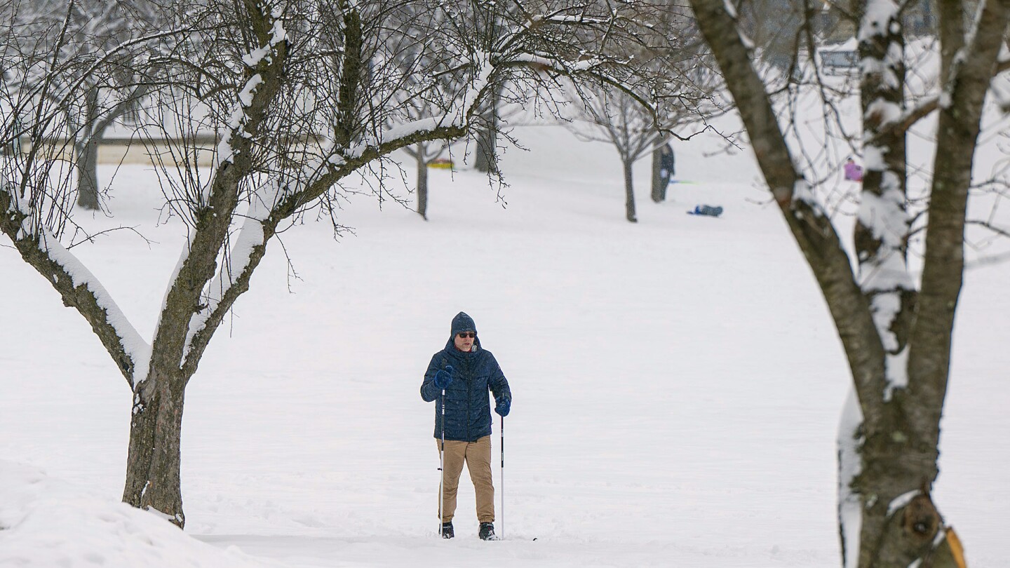 Winter blast in much of US poses serious risks like black ice, frostbite and hypothermia | AP News